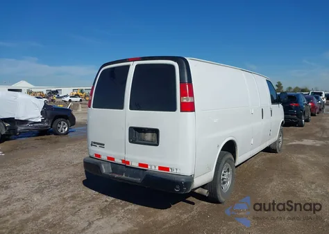 2014 Chevrolet Express 2500 Work Van из США, поврежденный, VIN 1GCWGGCA2E1212211